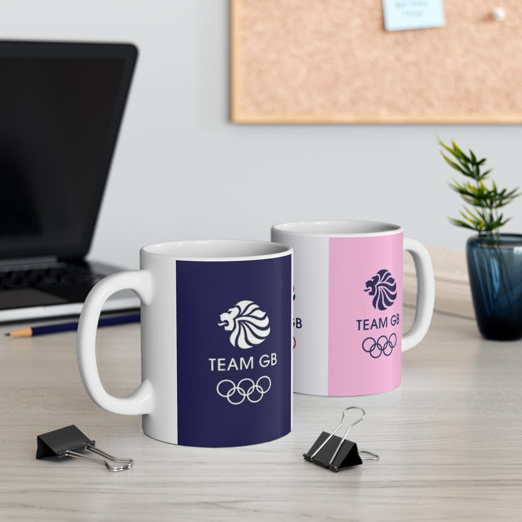 Team GB Olympic Ceramic Coffee Mug – 11oz & 15oz Patriotic Gift
