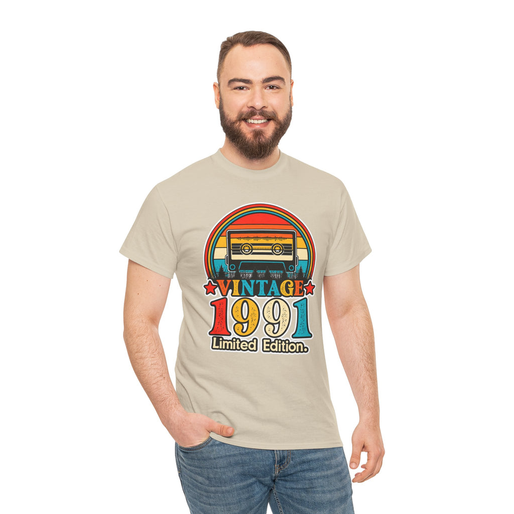 1991 Vintage Limited Edition Cotton T-Shirt