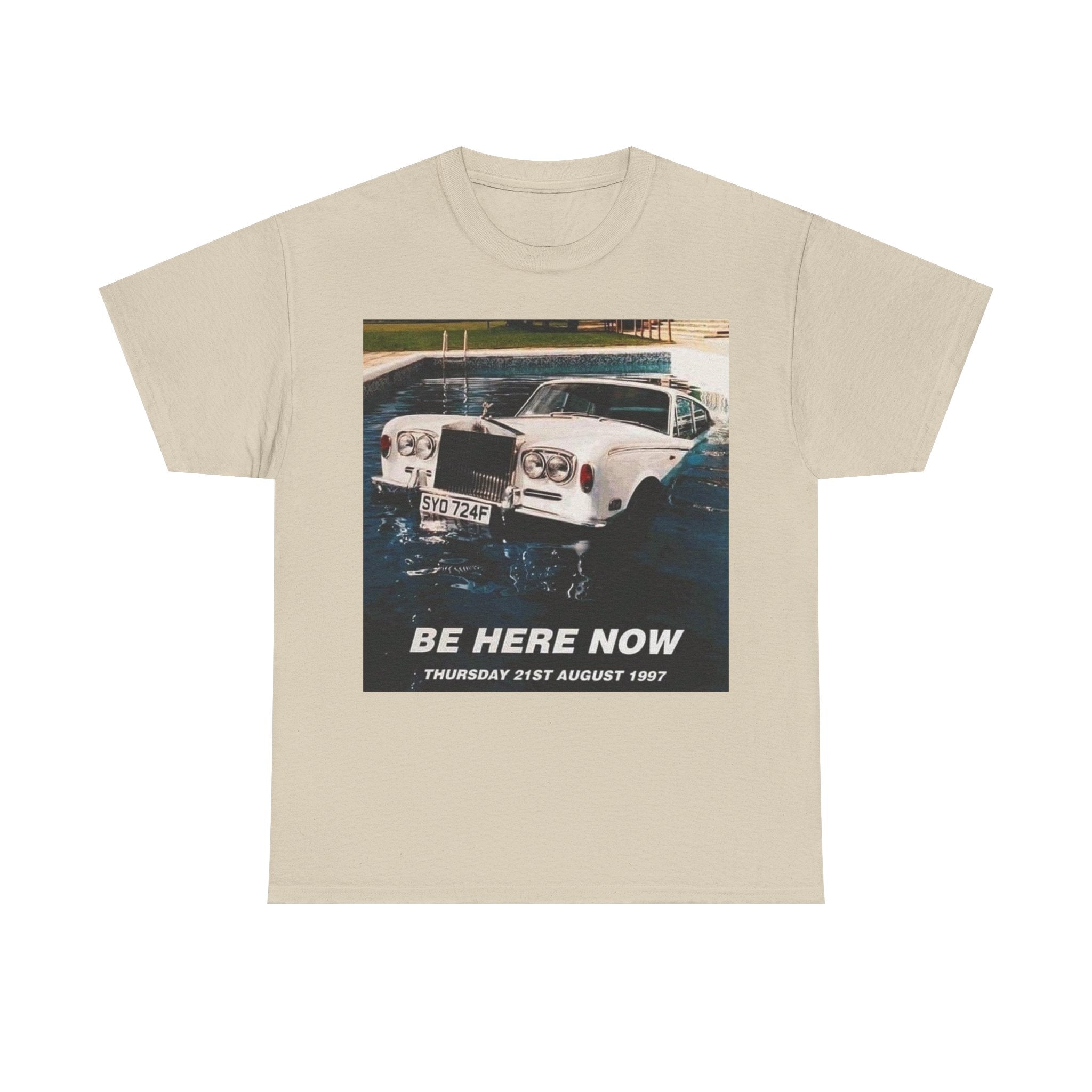 Oasis Be Here Now Vintage Graphic Tee — Retro Aesthetic T‑Shirt (Thursday 21st August 1997)