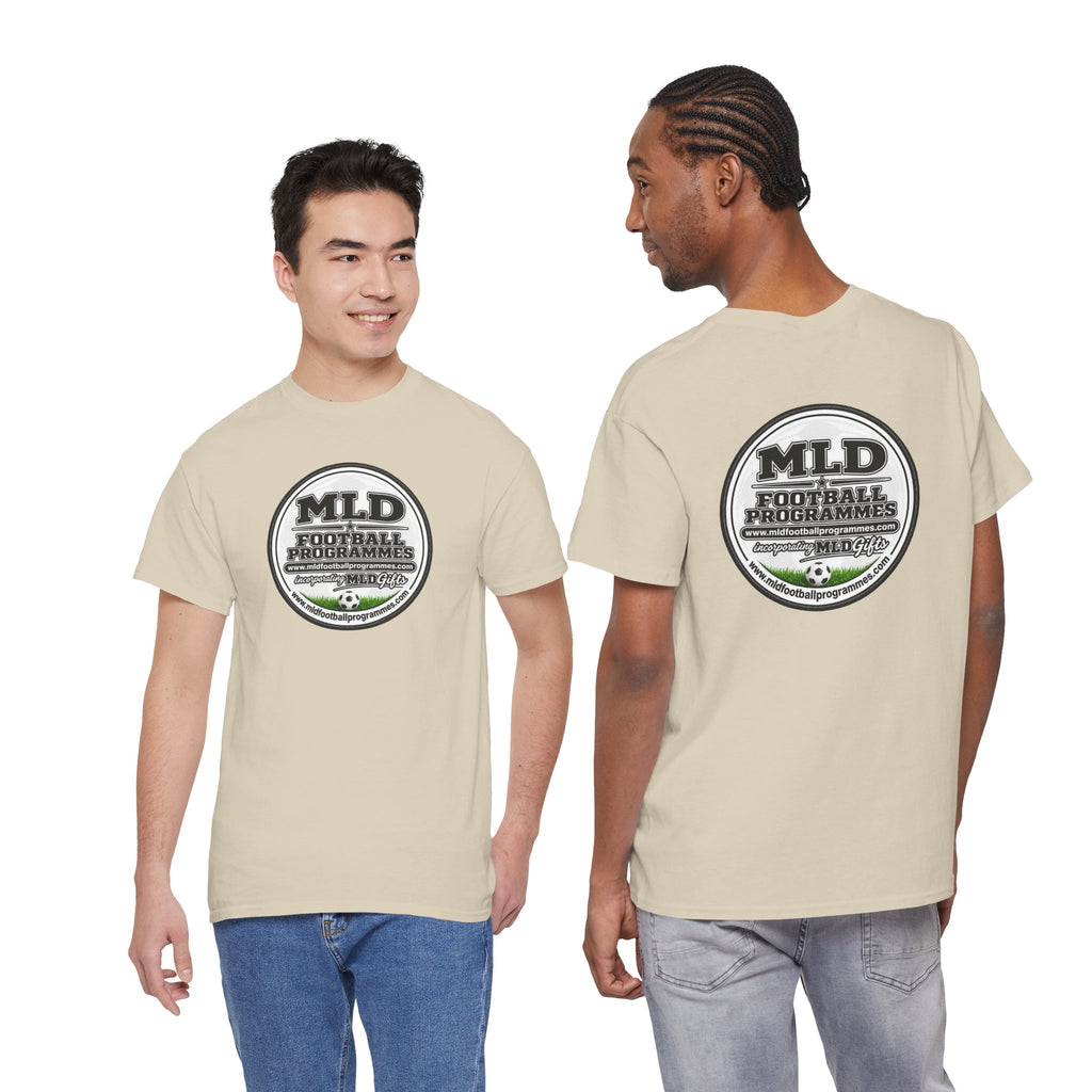MLD Football Programmes Vintage Logo Cotton T-Shirt
