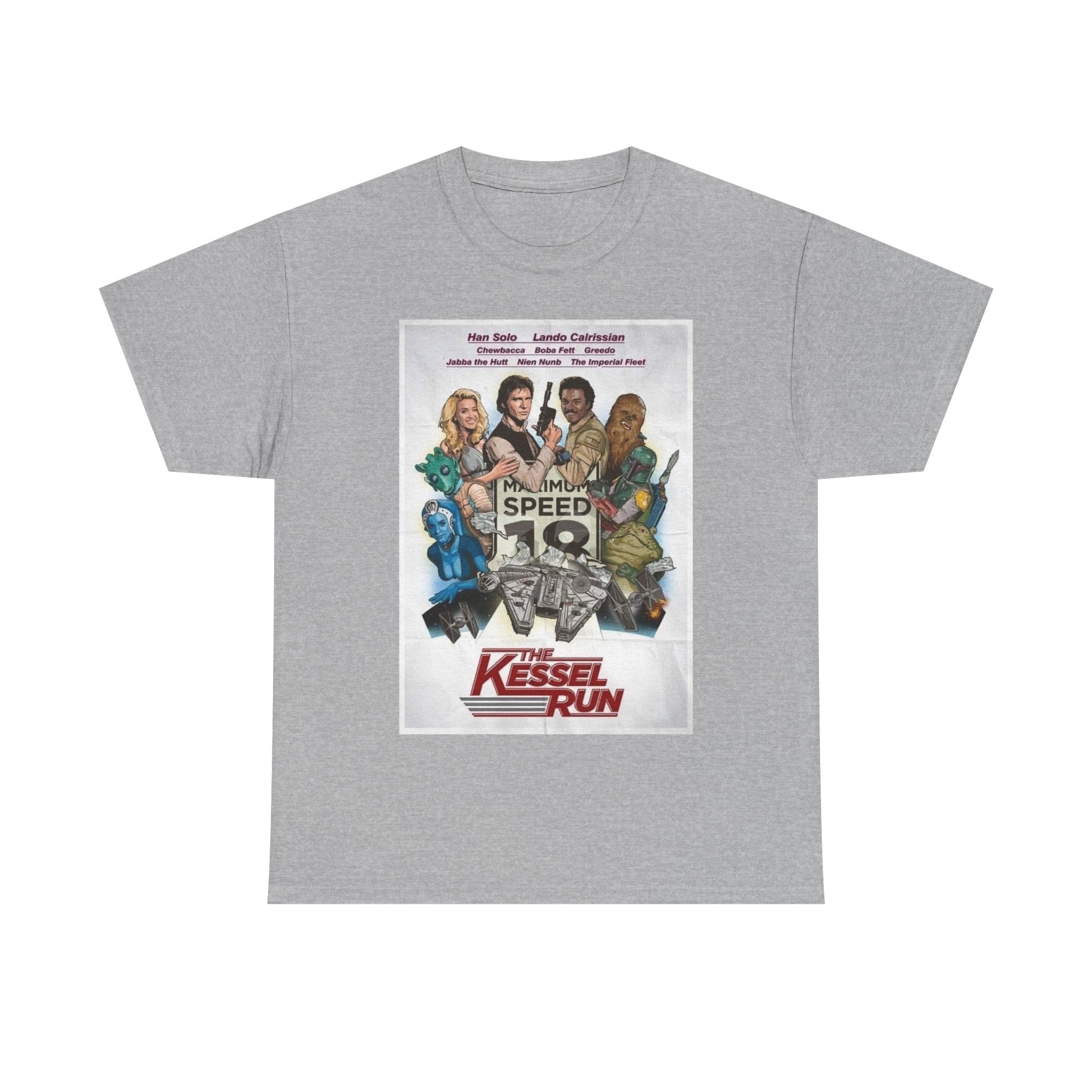 Kessel Run Retro Star Wars Movie Poster Tee