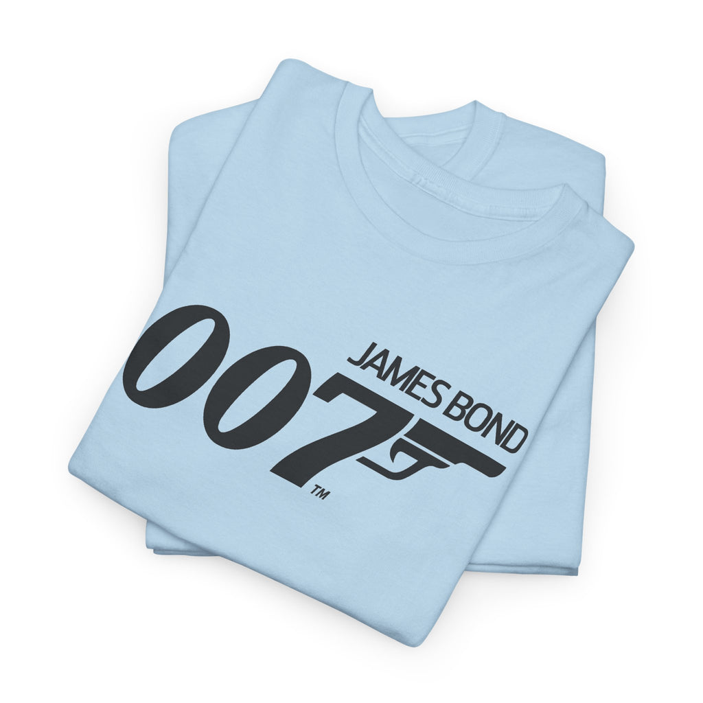 007 James Bond Logo T-Shirt — Classic Spy Movie Graphic Tee