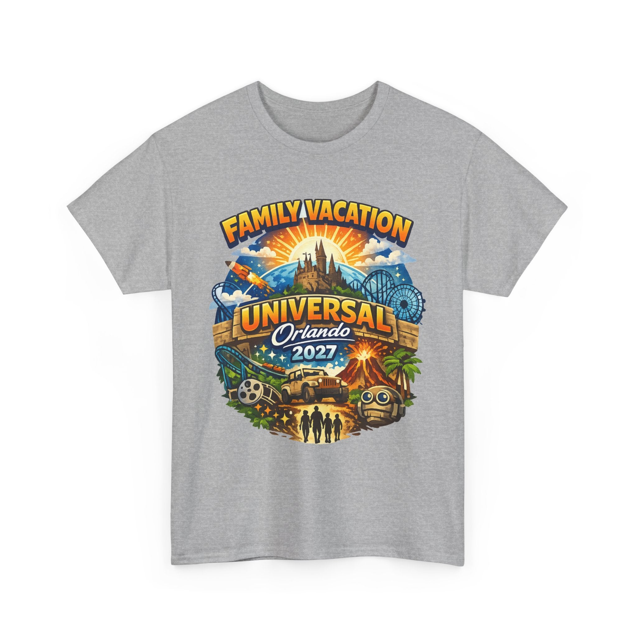 Universal Orlando 2027 Family Vacation T-Shirt