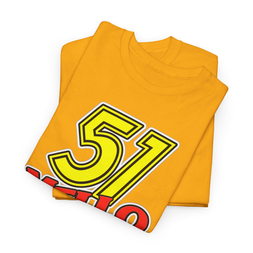 Days of Thunder Mello Yello '51' Graphic Tee — Cole Trickle Racing Shirt