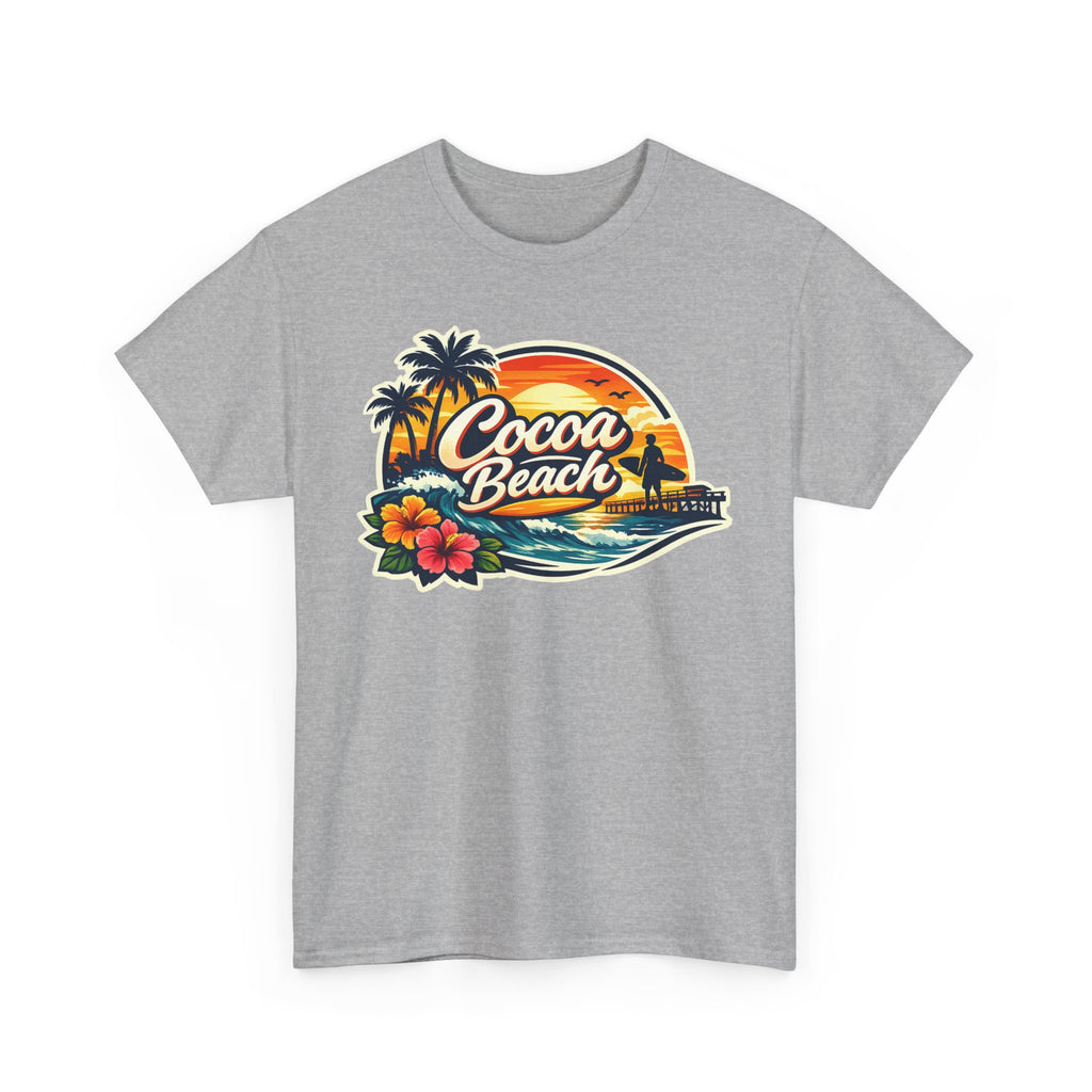Cocoa Beach Vintage Sunset T-Shirt