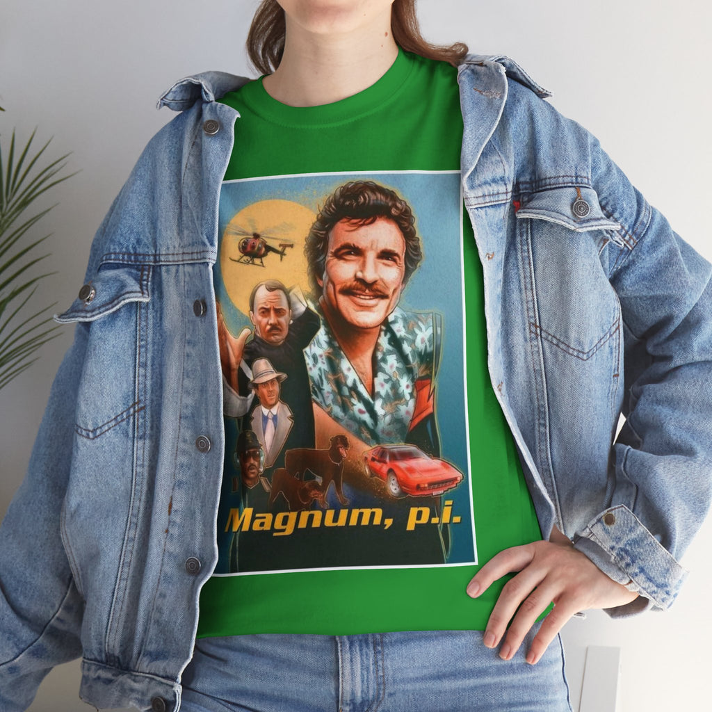 Magnum, P.I. Retro TV Show Inspired Cotton T-Shirt