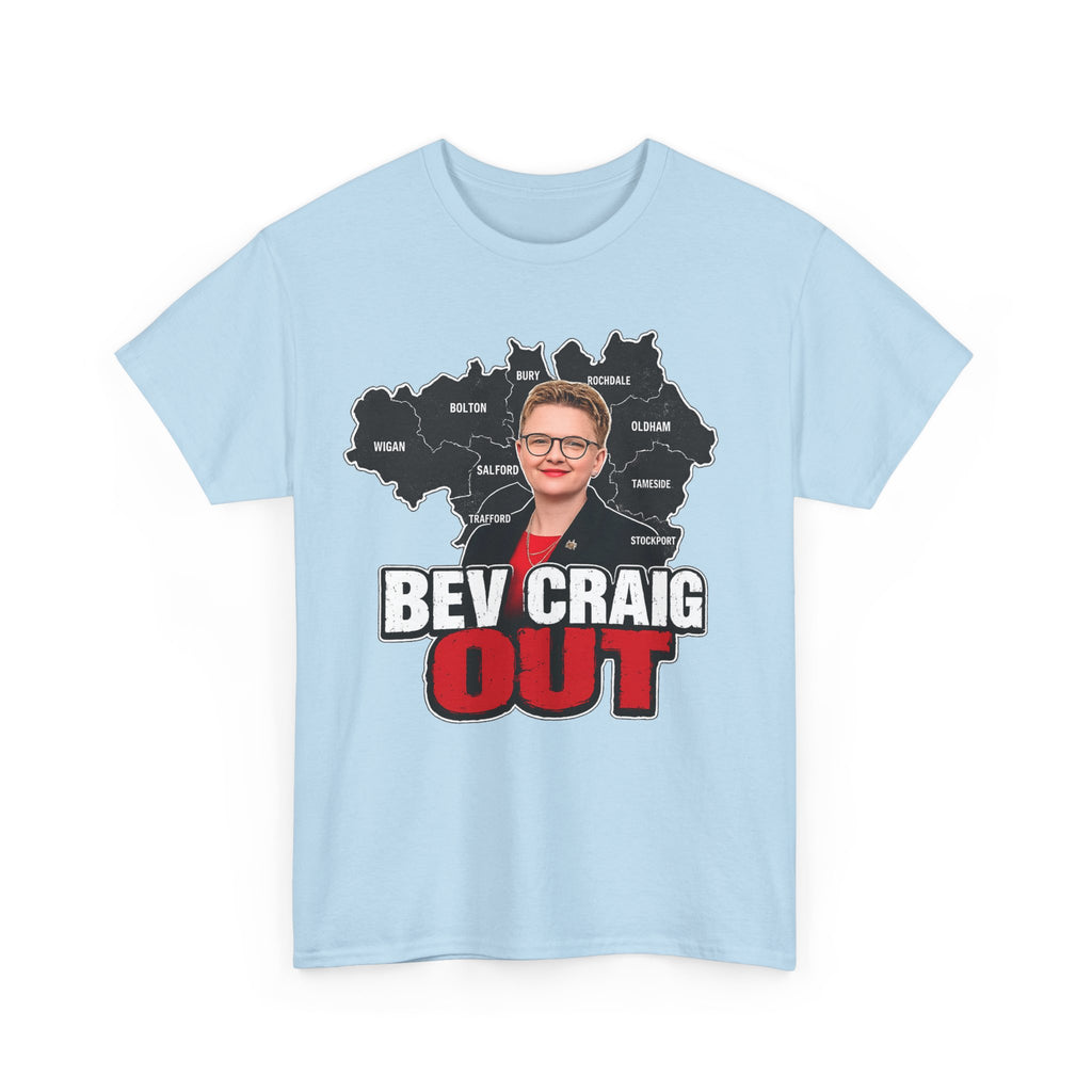 Bev Craig Out Greater Manchester Mayor Tee / T-Shirt