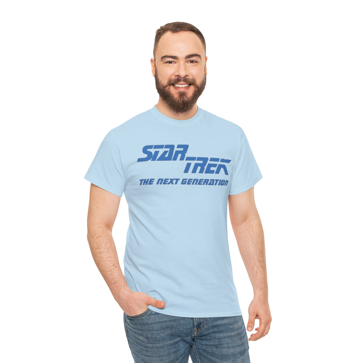 Star Trek: The Next Generation Logo Inspired Cotton T-shirt