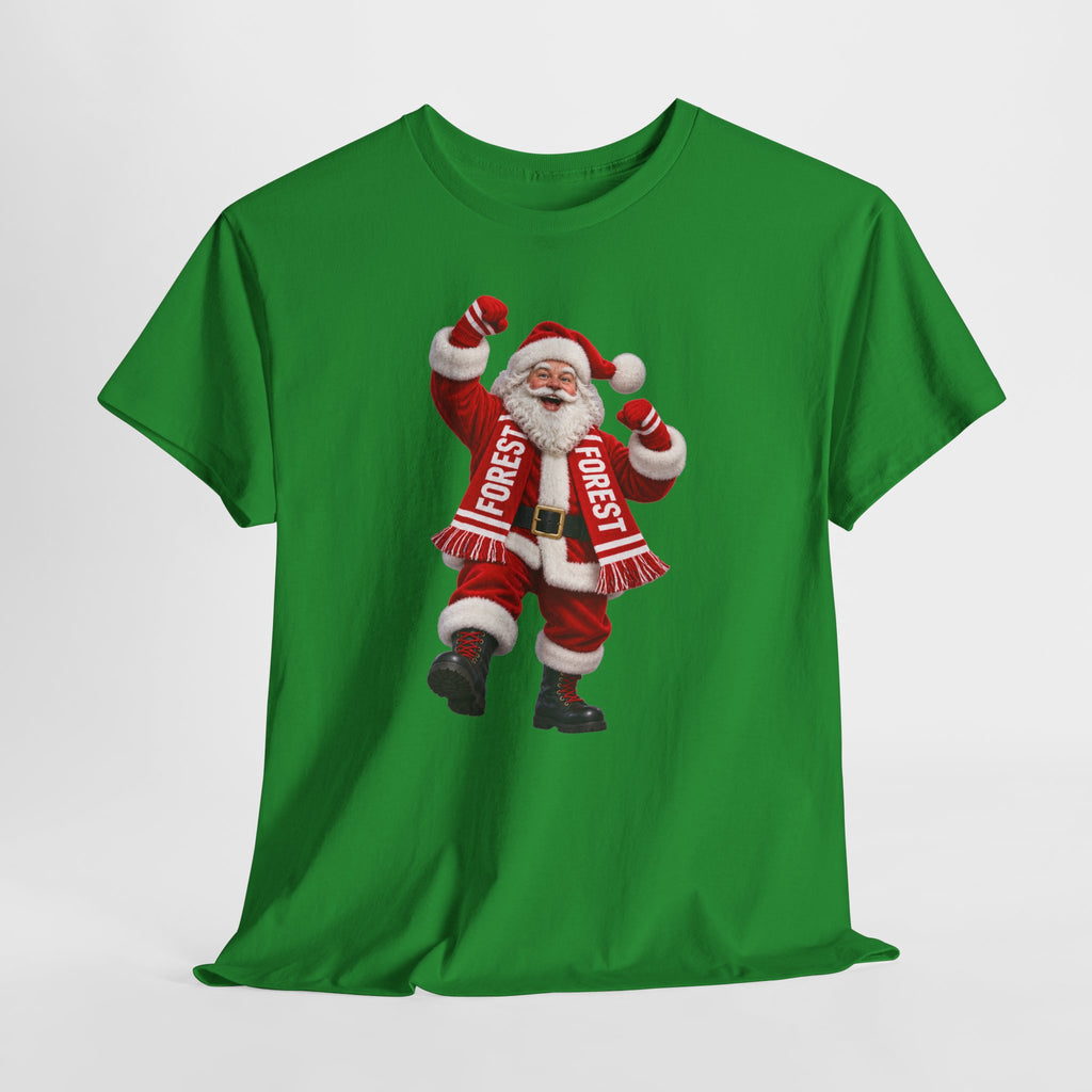 Nottingham Forest Santa Claus Dancing T‑Shirt — Vintage Christmas Holiday Tee