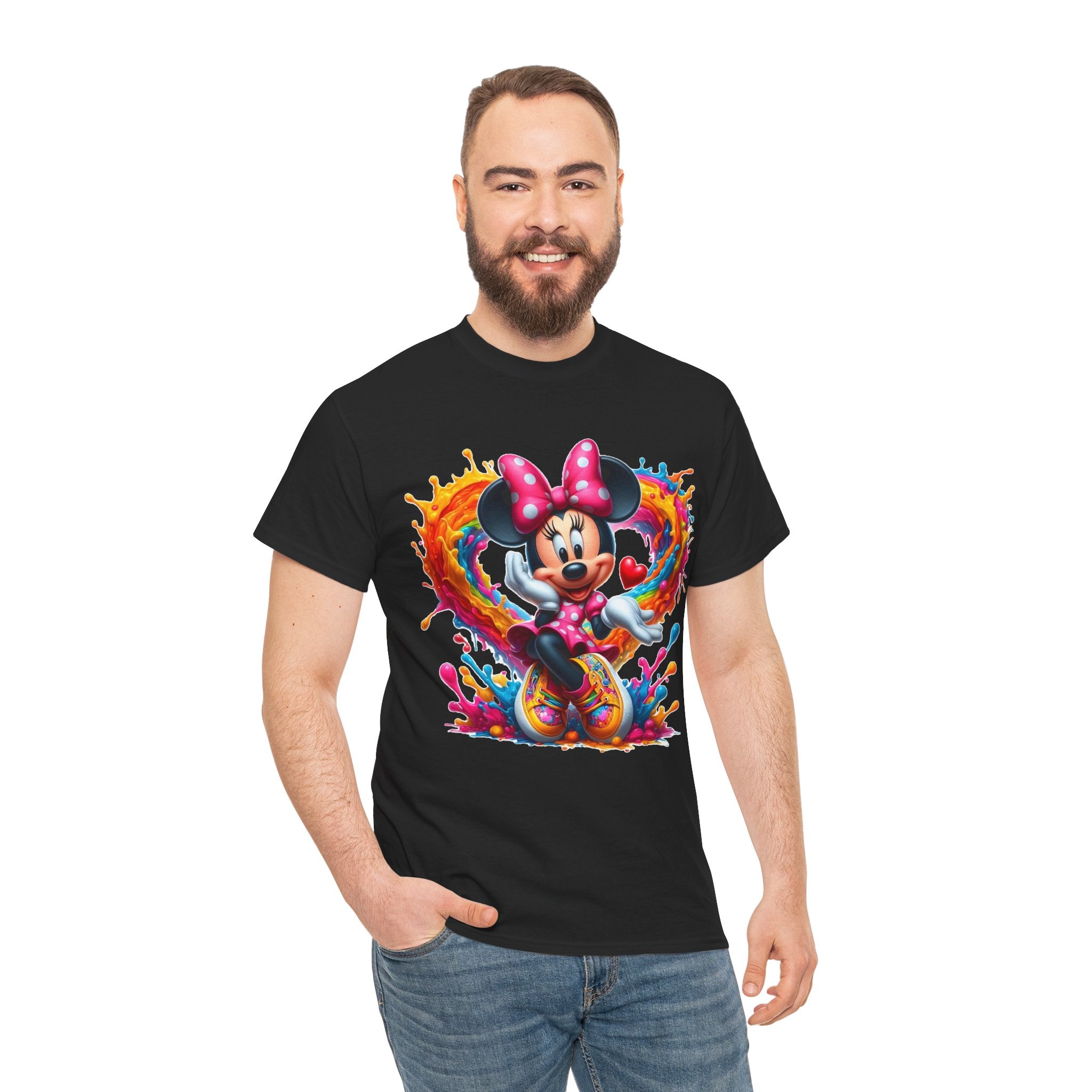 Minnie Mouse Unofficial Color Splash T‑Shirt