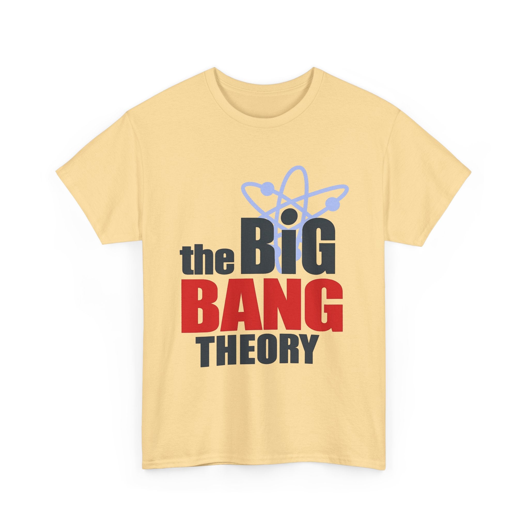 Big Bang Theory Unofficial Logo Tee — Retro Sci‑Fi TV Show T‑Shirt