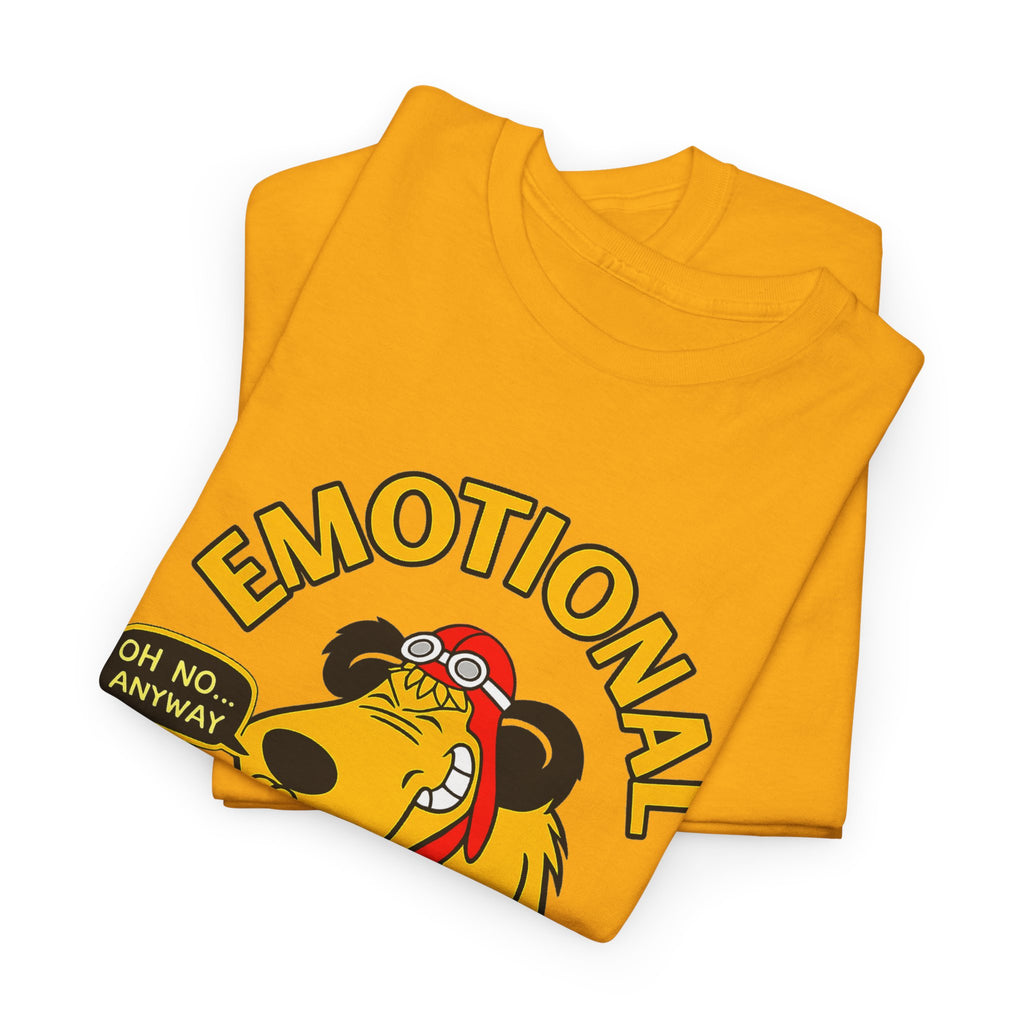 Emotional Support Dog T-Shirt — Cute Cartoon Comfort Pup Tee