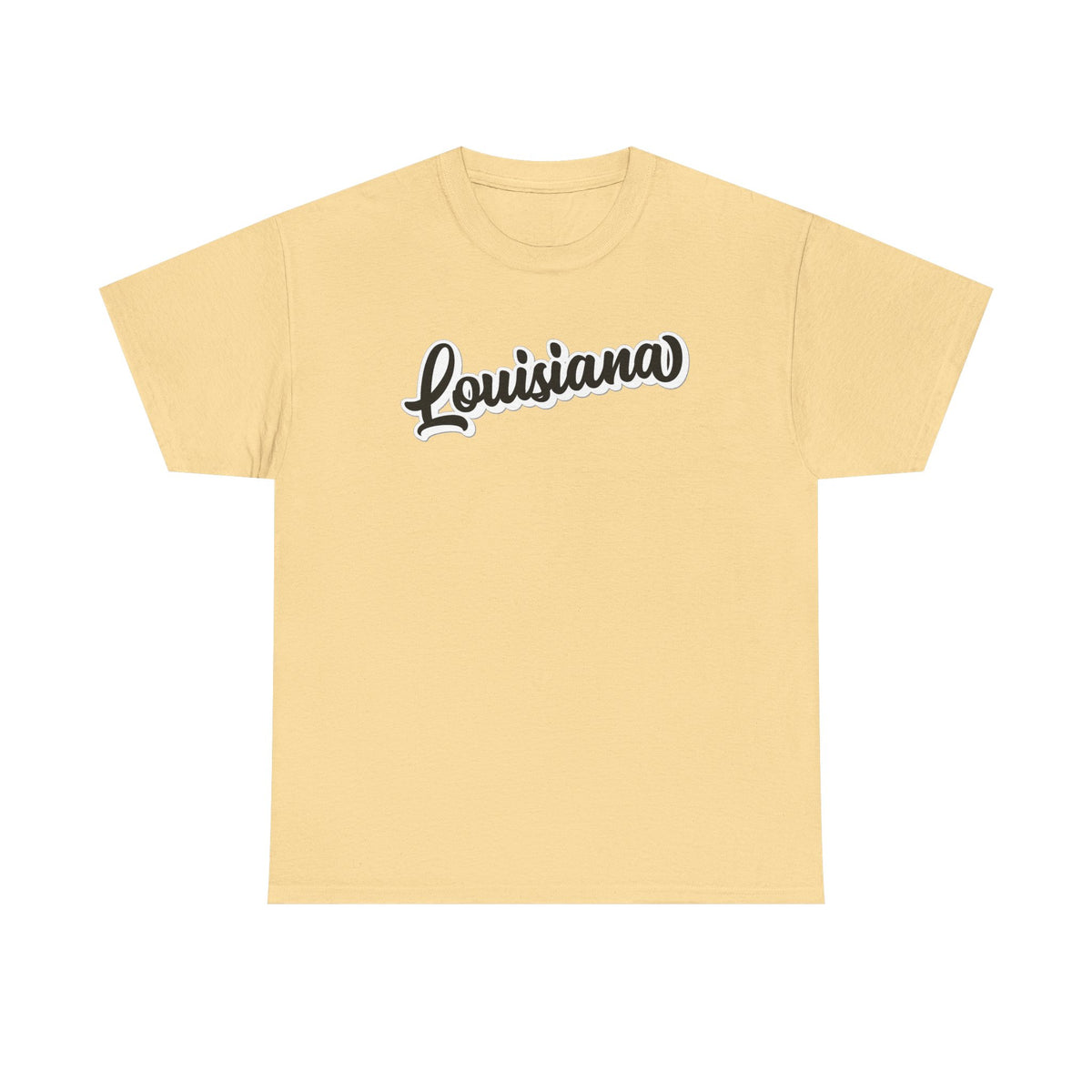 Louisiana Script Cotton T-Shirt