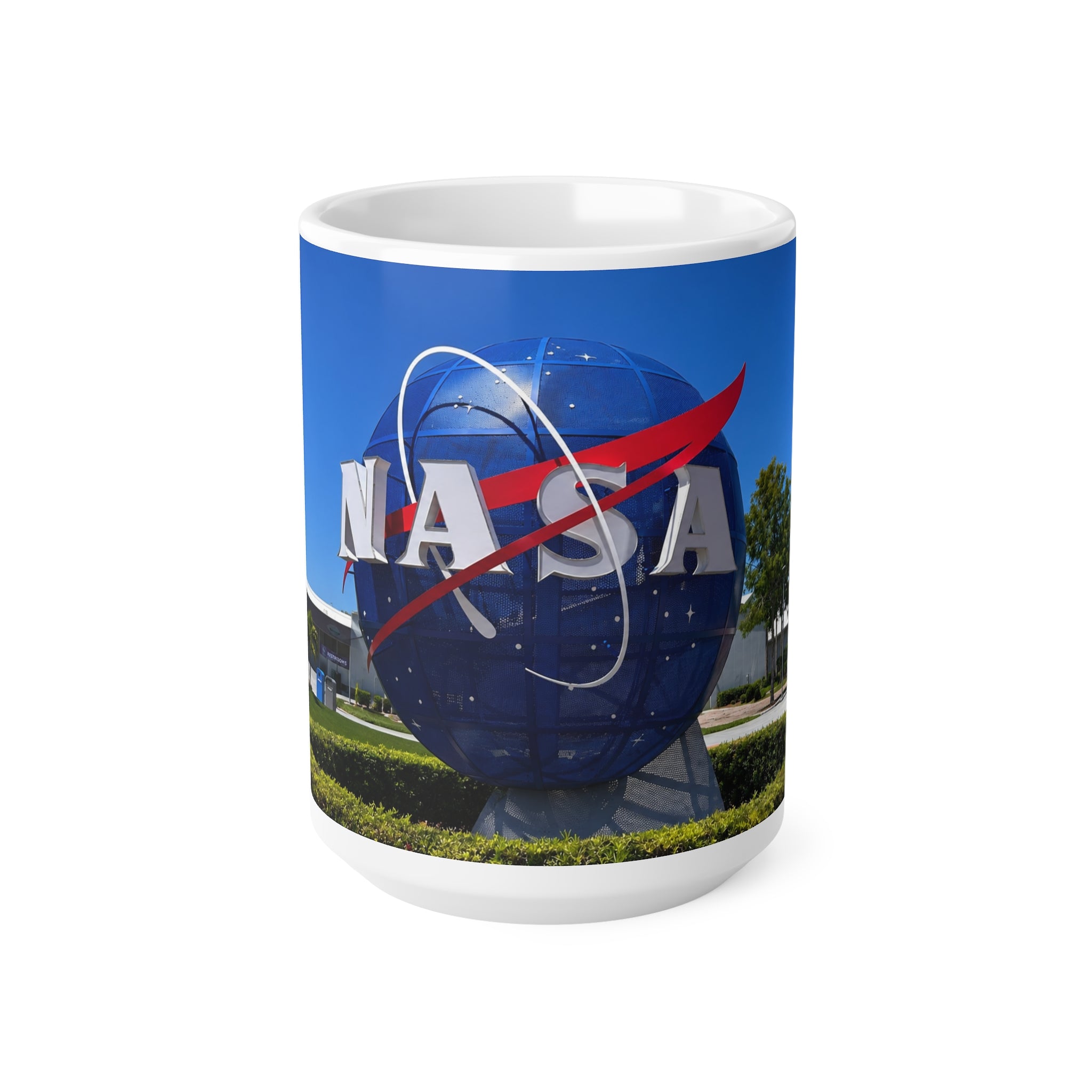NASA Logo Ceramic Coffee Mug — 11oz & 15oz Space Exploration Gift