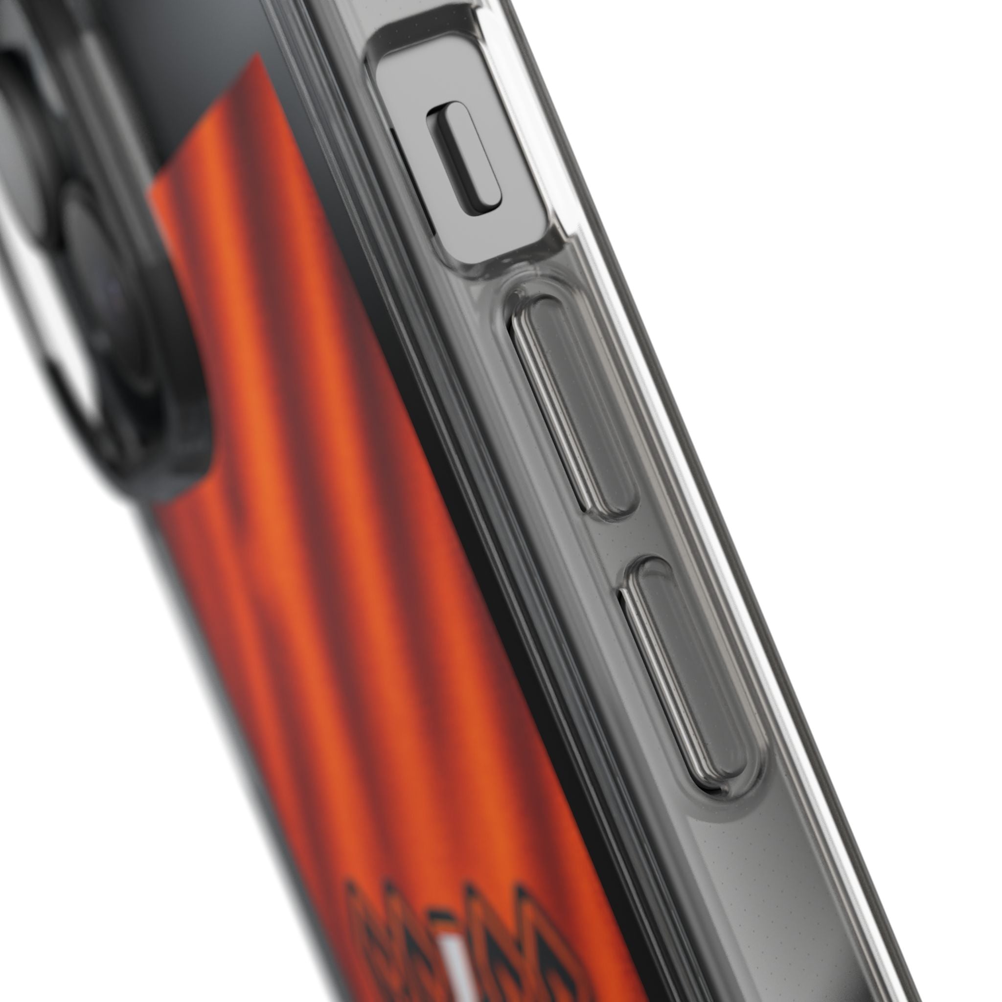 Salford CIty Inspired Phone Case — 'SCFC Back in Orange' Clear Protective Cover