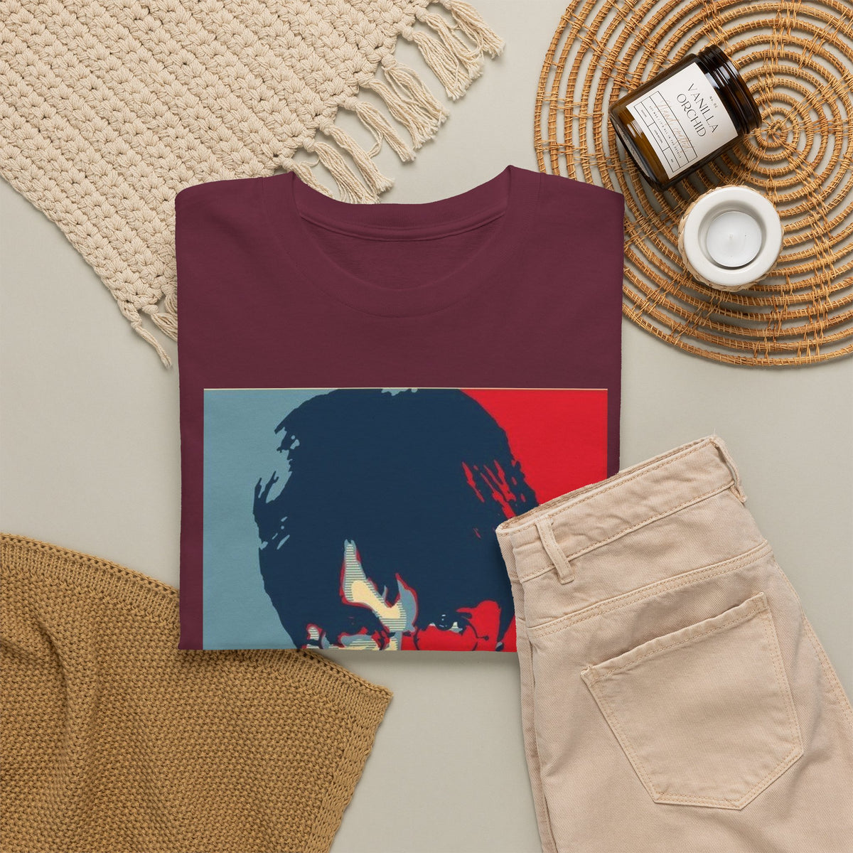 Harry Potter Inspired Vintage Wizard Portrait Cotton T‑Shirt — 'Potter' Graphic Tee