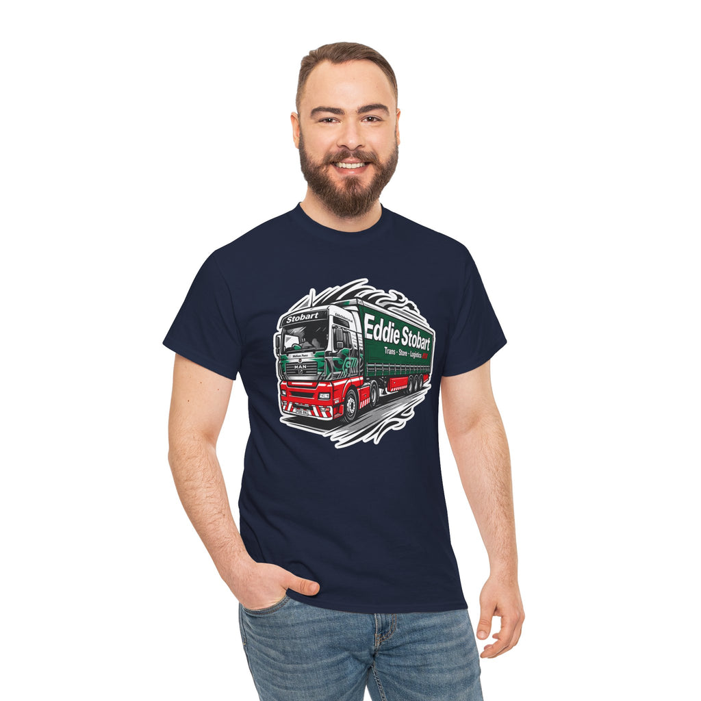 Eddie Stobart Truck Graphic Tee — Vintage Lorry Driver T‑Shirt