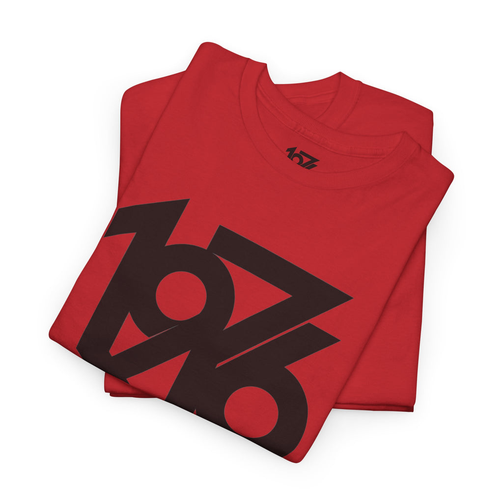 1976 Collection Logo Cotton T-Shirt — Vintage Year Graphic Tee