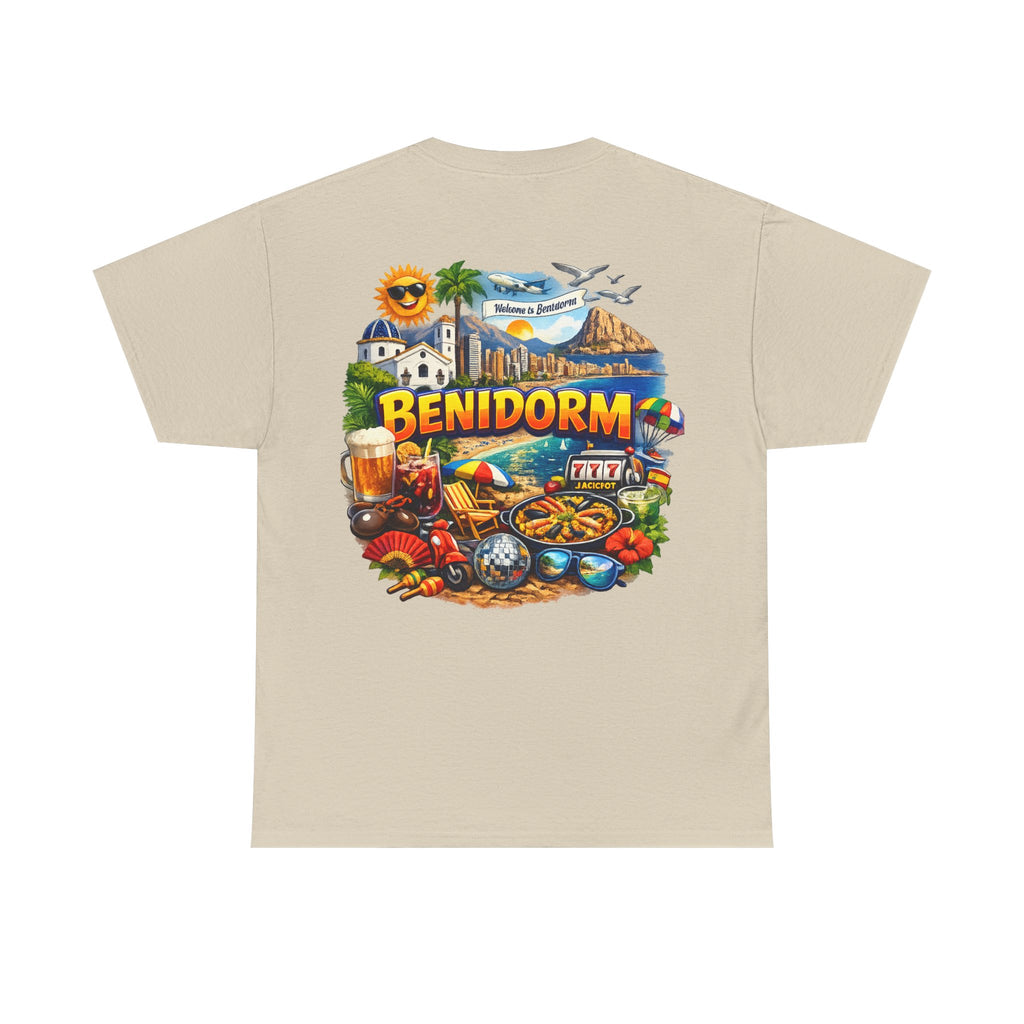 Benidorm Souvenir T‑Shirt — Spain Beach Holiday Graphic Tee