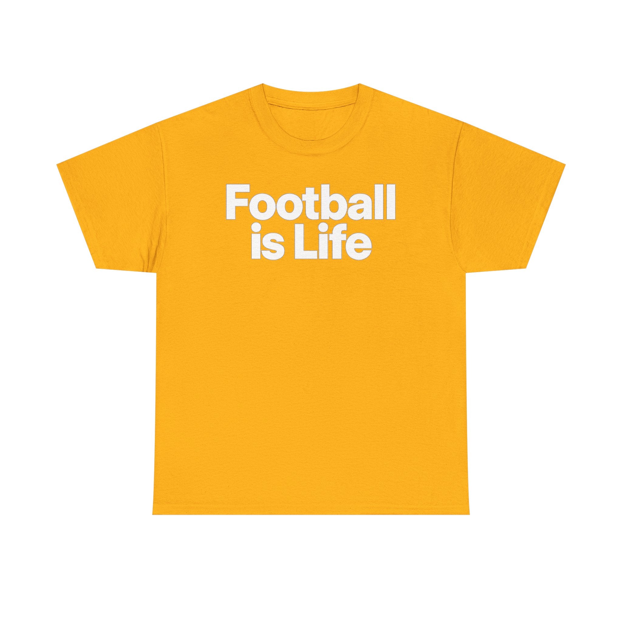 Football Is Life T-Shirt — Bold Graphic Tee for Fans & Players