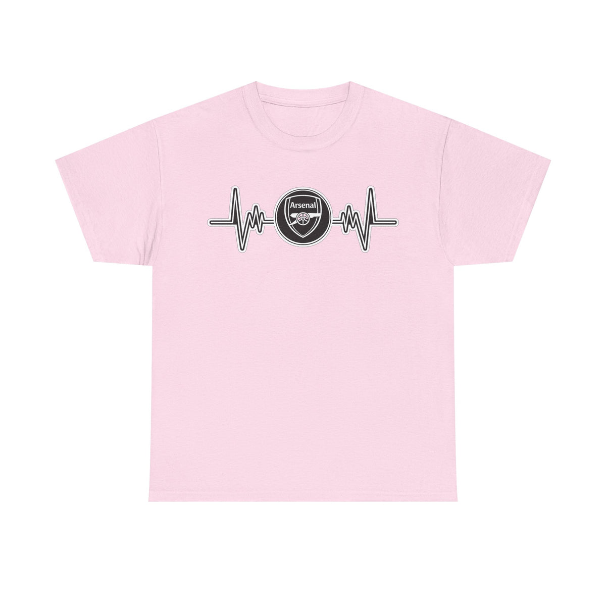 Arsenal Heartbeat T-Shirt — Premier League Fans’ Cotton Tee