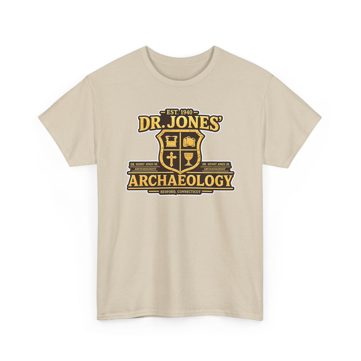 Dr. Jones Archaeology Vintage Adventure Cotton T-Shirt