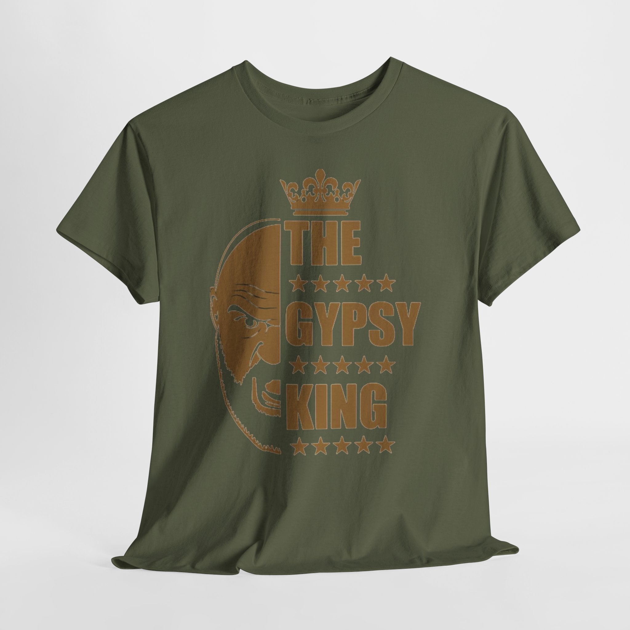 Gypsy King T-Shirt — Bold Tyson Fury Boxing Tribute Tee