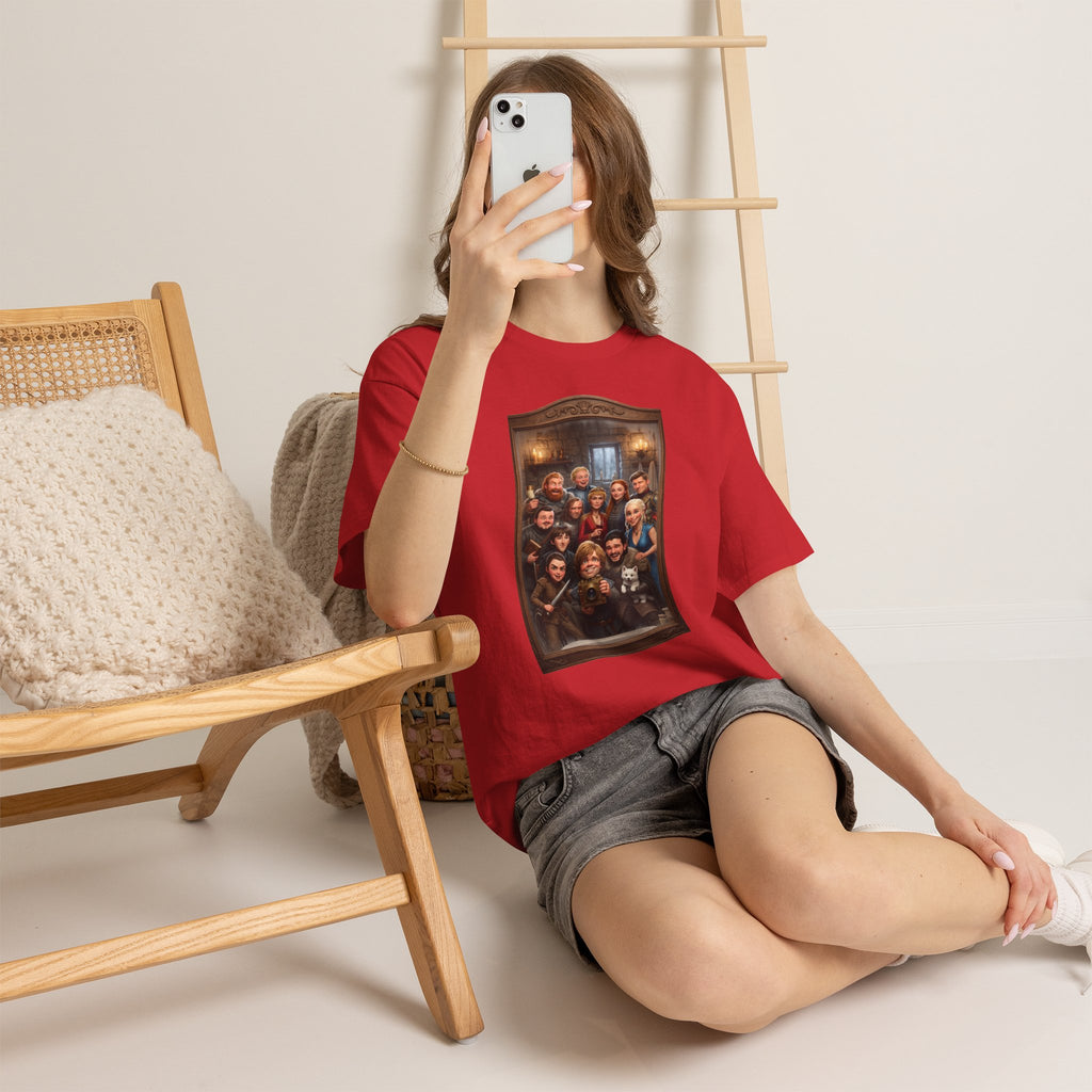 Game of Thrones Cast Portrait Inspired Cotton T-Shirt