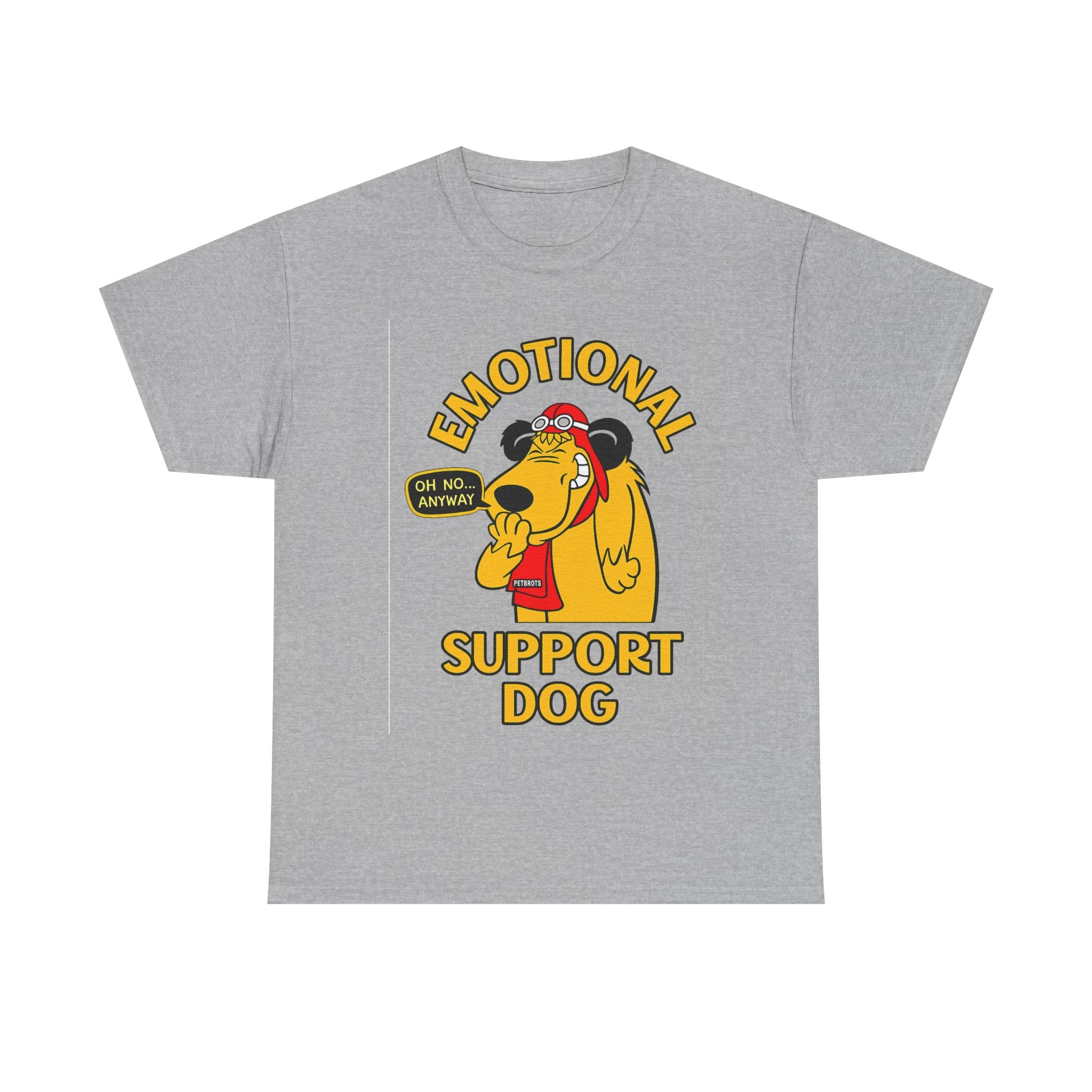 Emotional Support Dog T-Shirt — Cute Cartoon Comfort Pup Tee