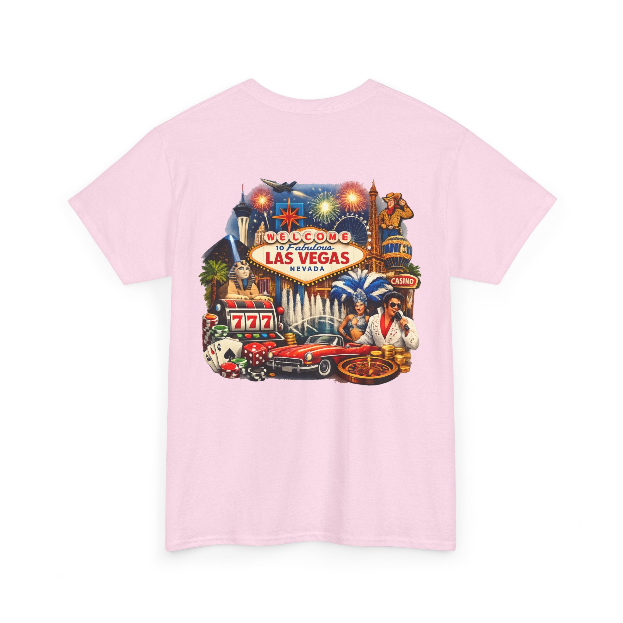 Las Vegas Vintage Collage T‑Shirt