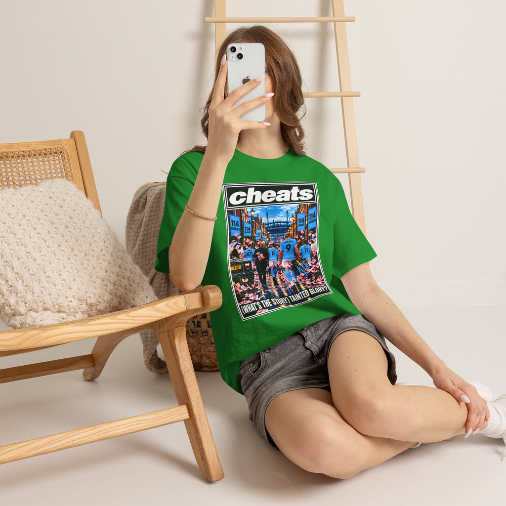 Cheats “What’s the Story? Tainted Glory?” Sports Graphic Cotton T-Shirt