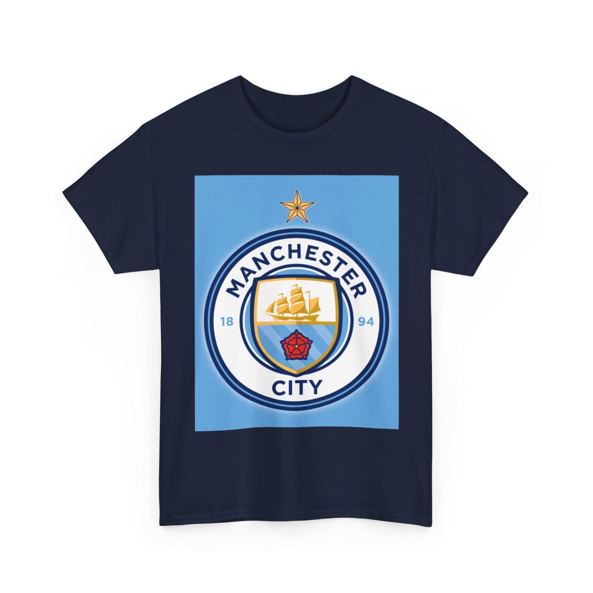 Manchester City Logo T-Shirt – Football Fan Tee