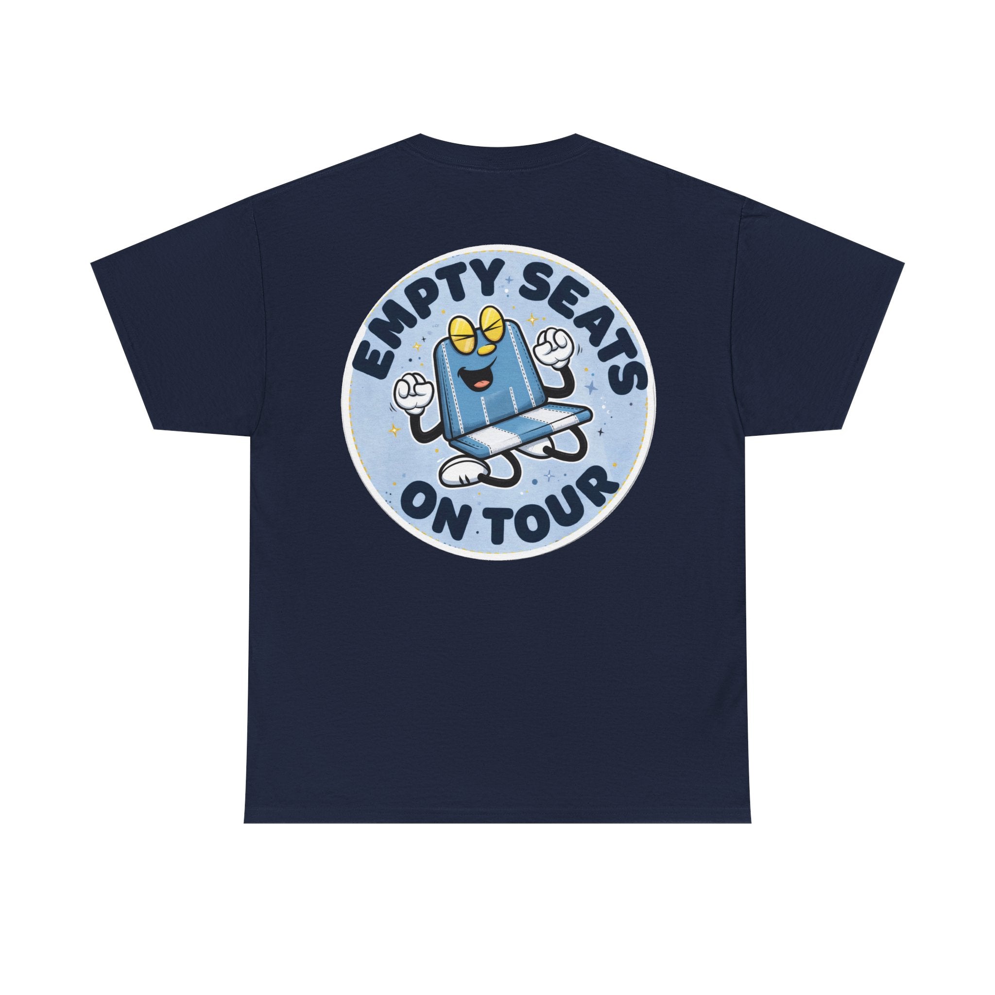 Manchester City T-Shirt — 'Empty Blue Seats On Tour' Retro Skate Graphic Tee
