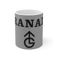 Grandad TV Ceramic Coffee Mug — 11oz & 15oz Gray Dad Gift