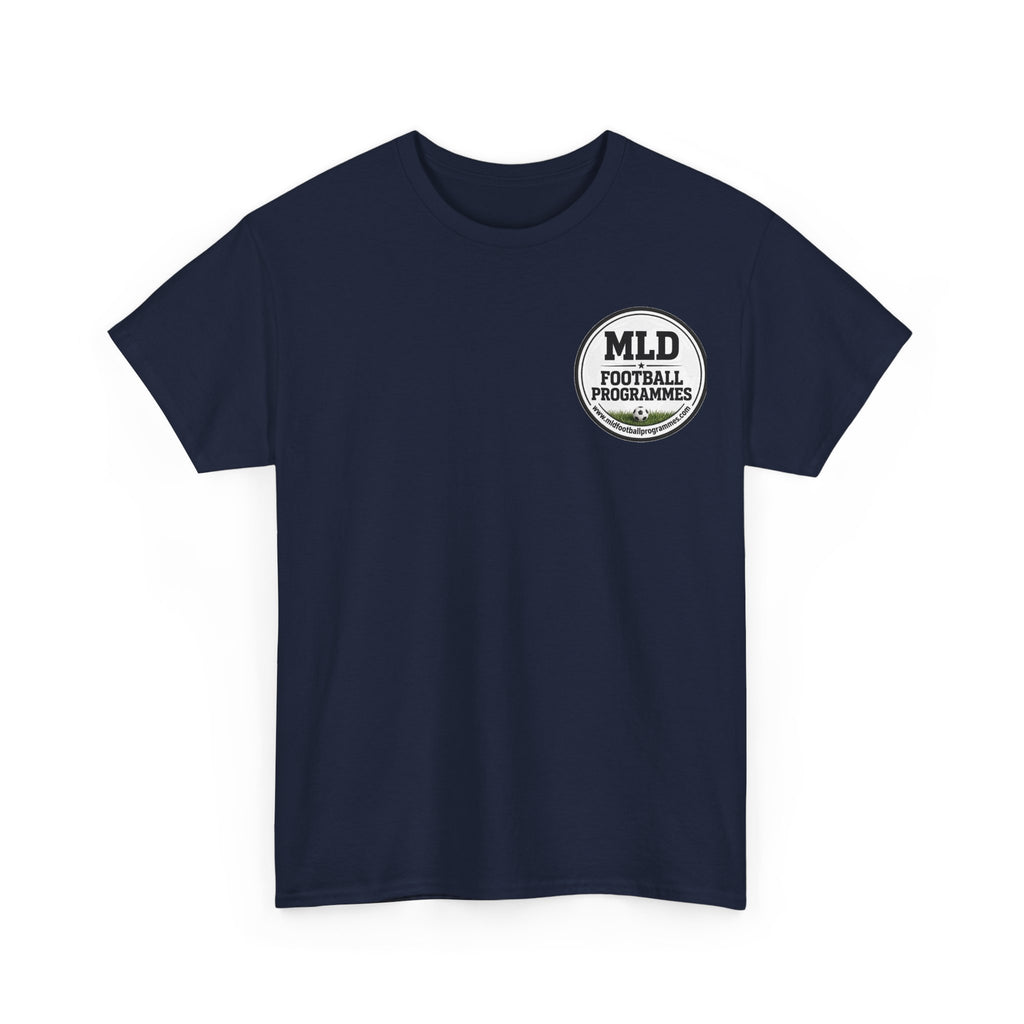 MLD Football Programmes Tee - Retro Logo Chest T-Shirt
