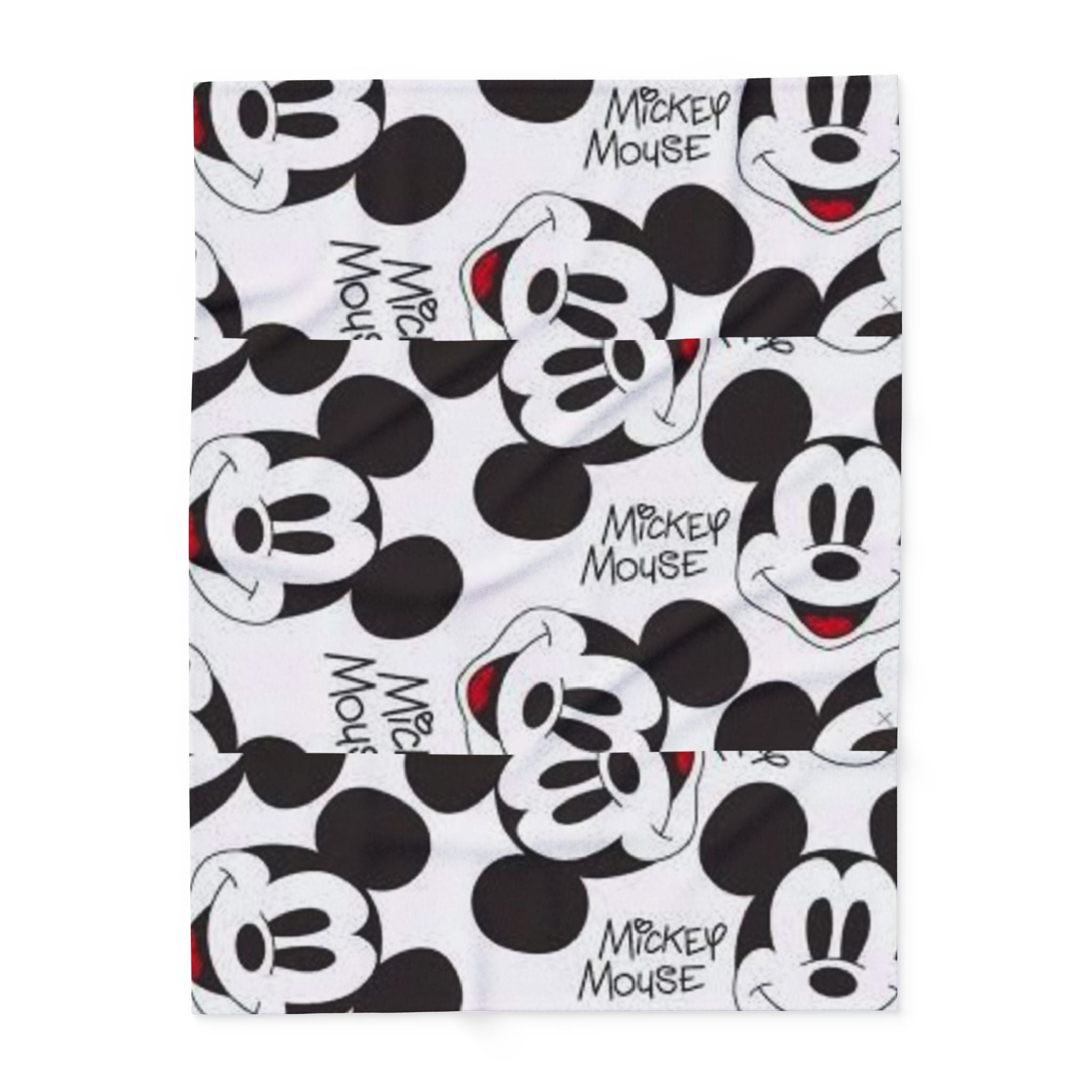 Mickey Mouse Fleece Blanket — Soft Disney Character Throw