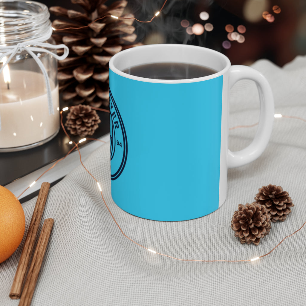 Manchester City Football Club Blue Ceramic Coffee Mug – 11oz & 15oz