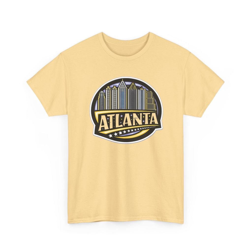 Atlanta Skyline Tee — Vintage City Badge Graphic T-Shirt