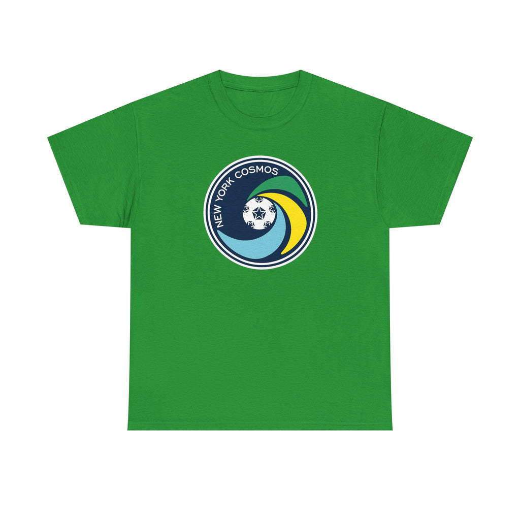 New York Cosmos Retro Logo Cotton T‑Shirt — Vintage Soccer Tee