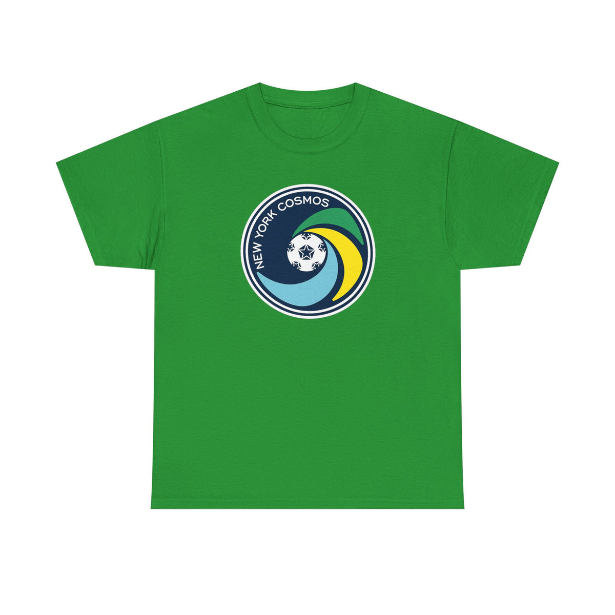 New York Cosmos Retro Logo Cotton T‑Shirt — Vintage Soccer Tee