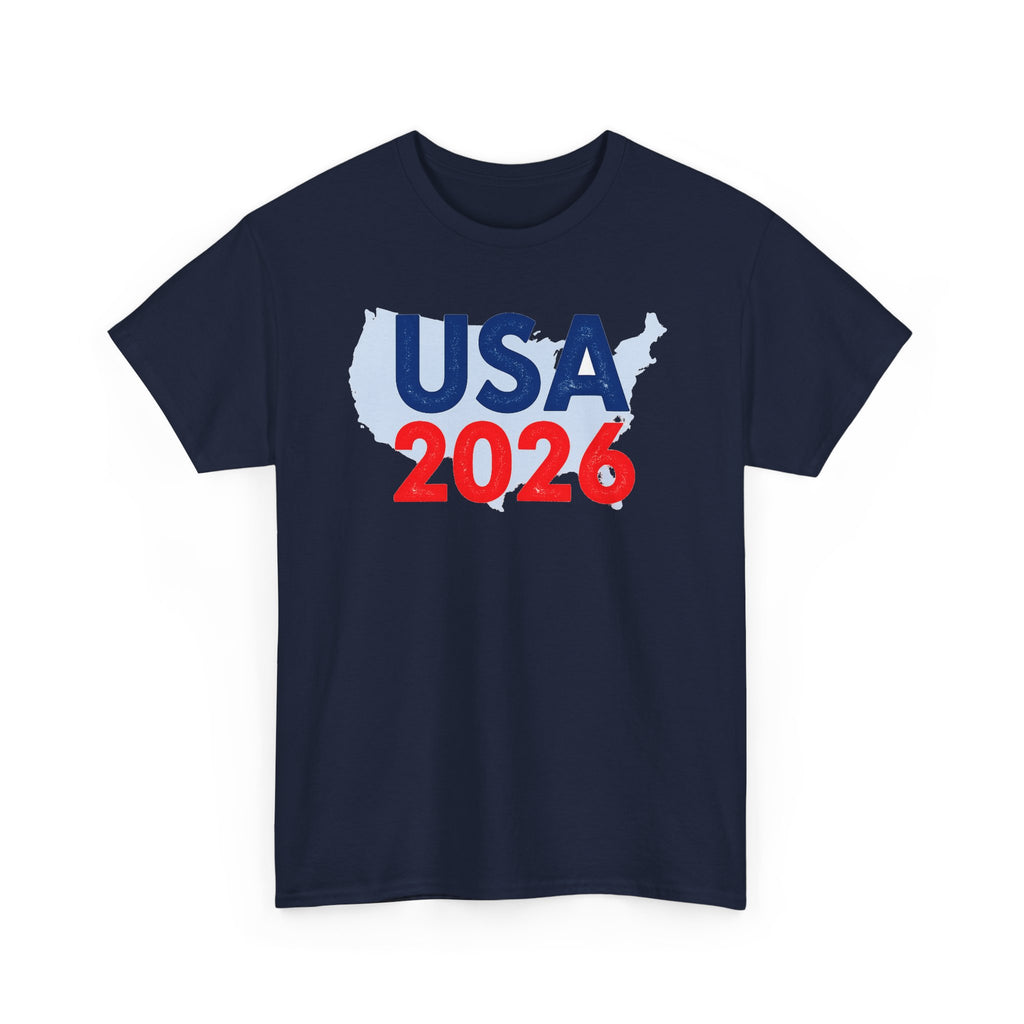 USA 2026 T-Shirt — Patriotic Supporter Tee