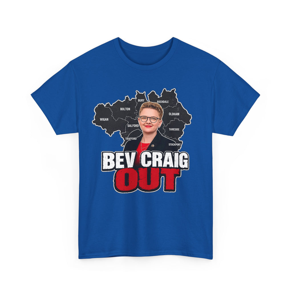Bev Craig Out Greater Manchester Mayor Tee / T-Shirt