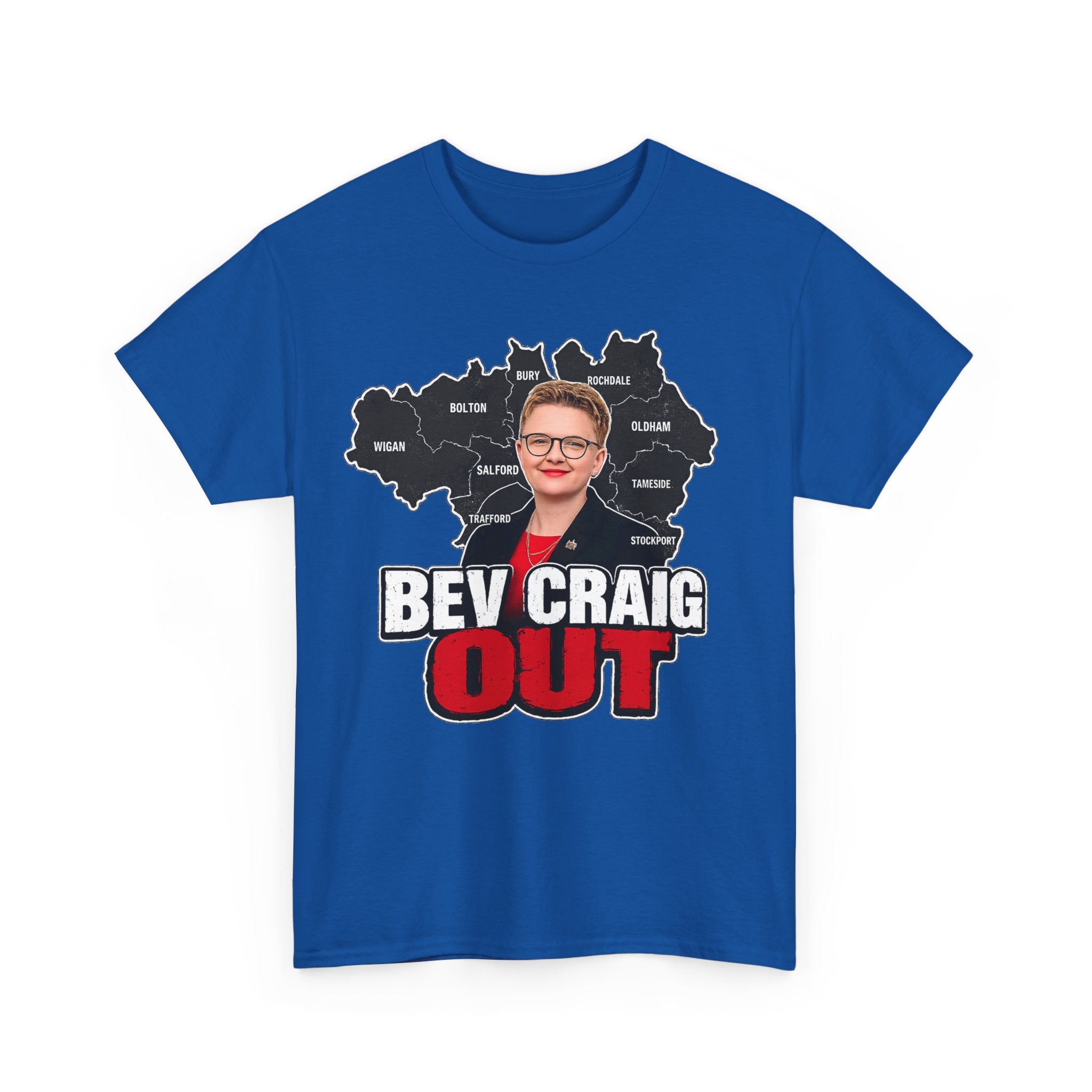 Bev Craig Out Greater Manchester Mayor Tee / T-Shirt