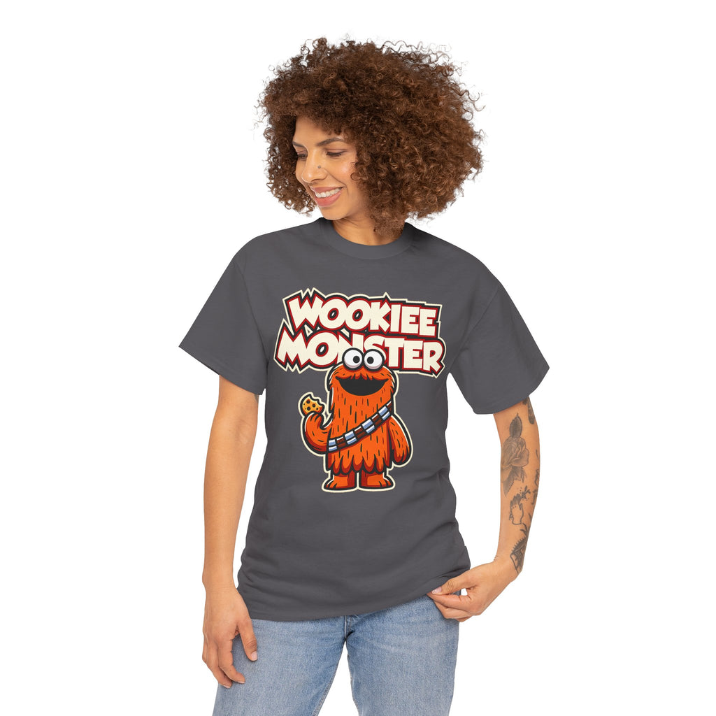 Wookiee Monster Tee - Funny Retro Sci‑Fi Cartoon Shirt