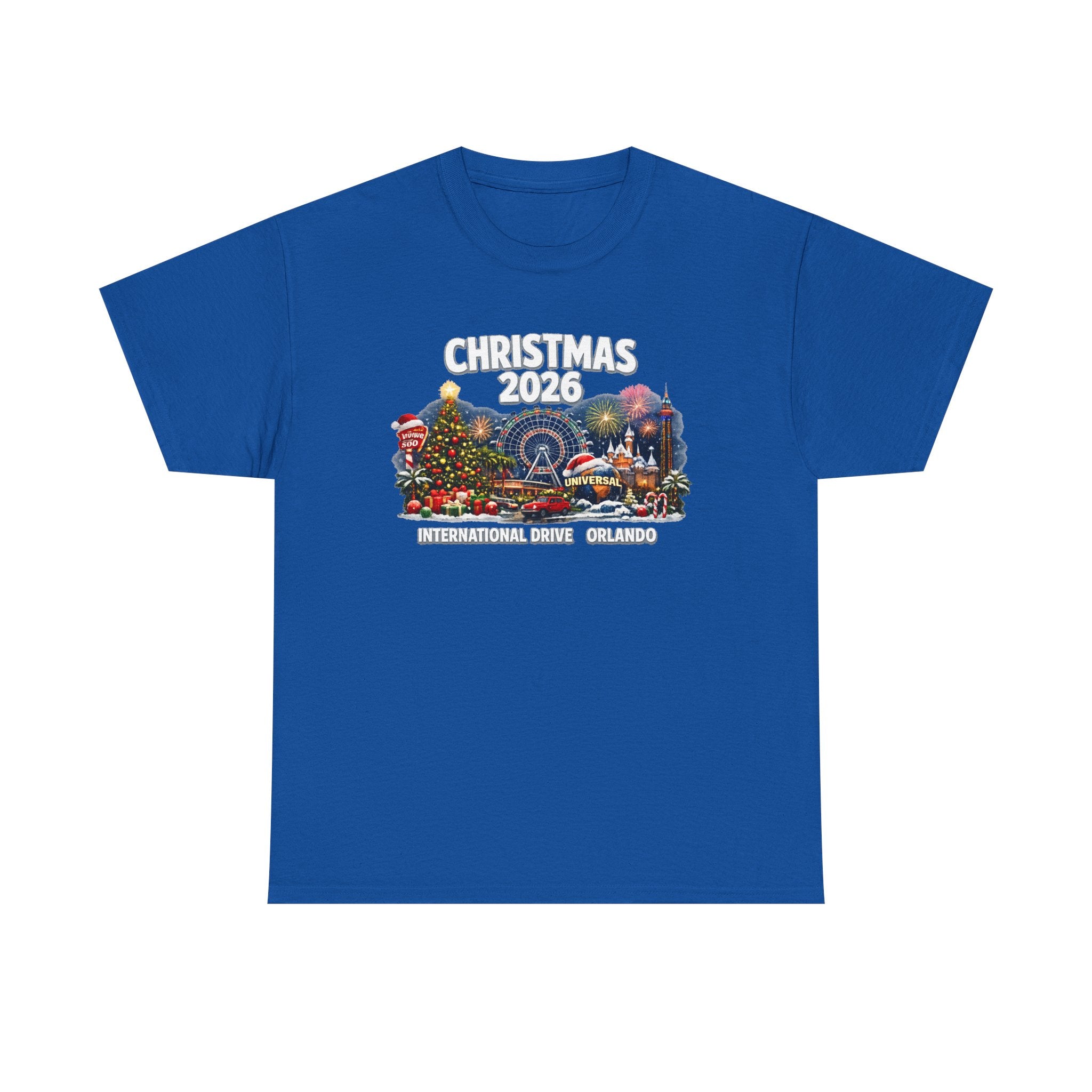 Christmas 2026 Orlando T-Shirt — International Drive Holiday Souvenir
