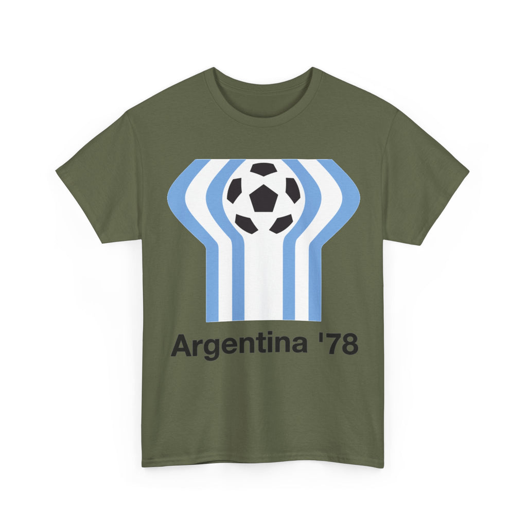 Argentina '78 Soccer T-Shirt — Retro World Cup Football Tee
