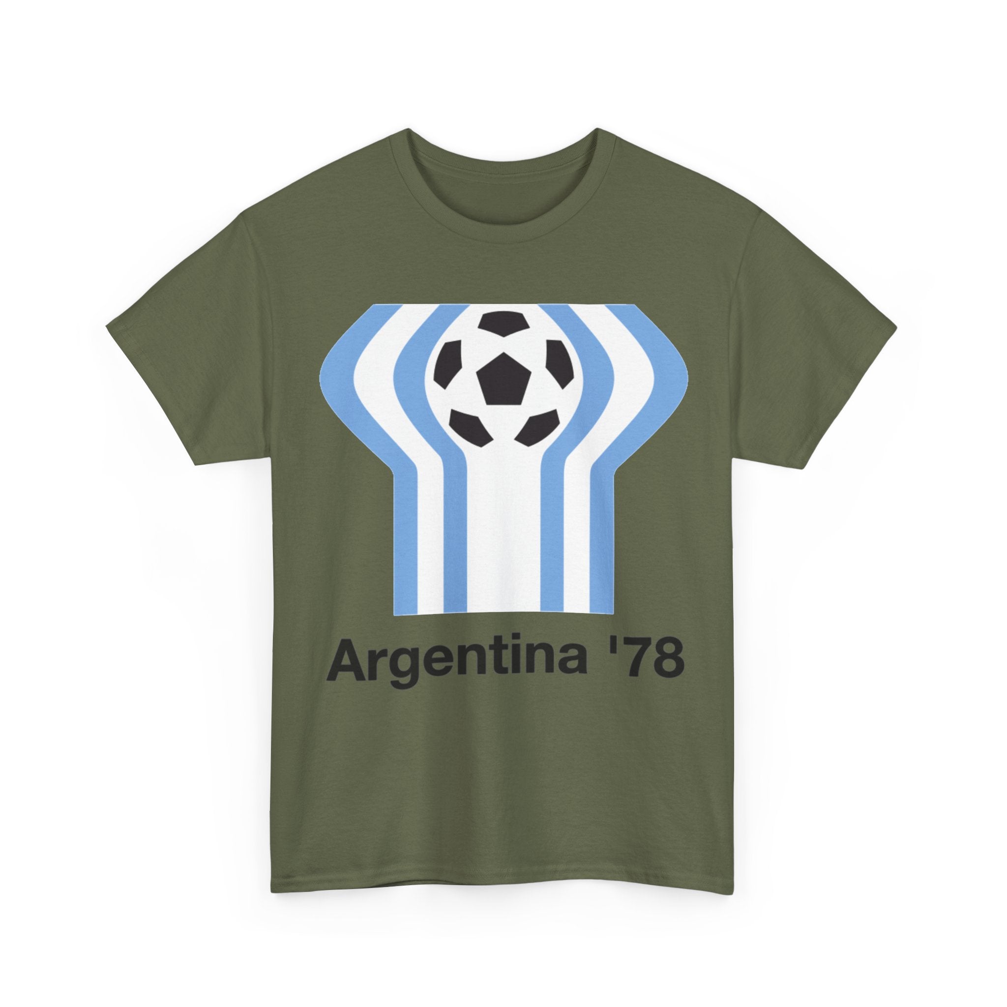 Argentina '78 Soccer T-Shirt — Retro World Cup Football Tee