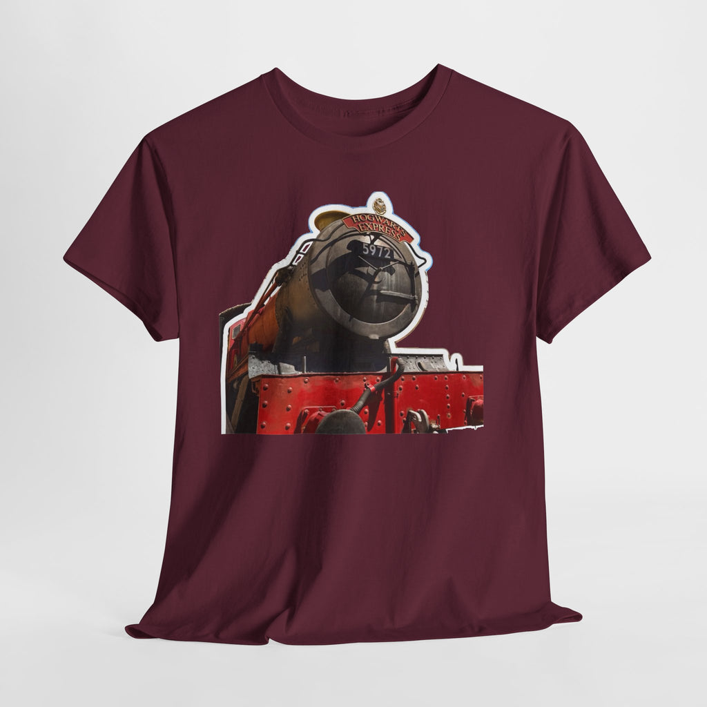 Hogwarts Express Steam Engine Train T-Shirt – Vintage Locomotive Graphic Tee