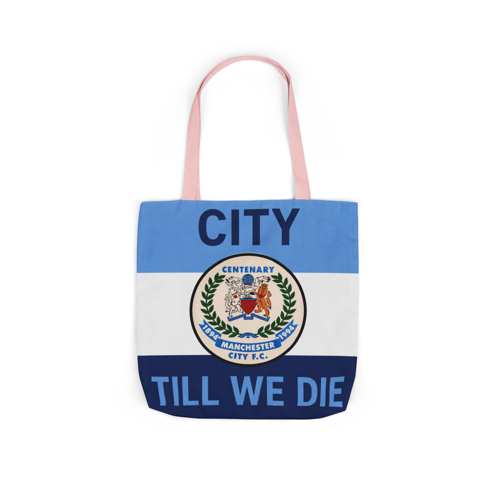City Till We Die Canvas Tote Bag — Football Fan Flag Tote