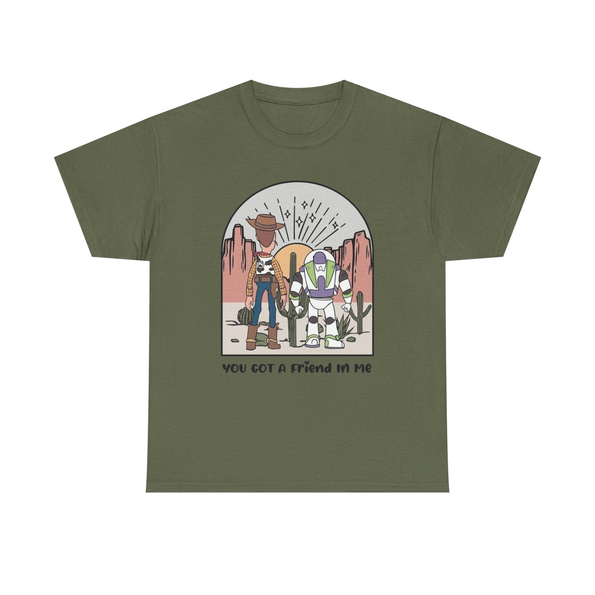 Toy Story Inspired — "You Got a Friend in Me" Graphic T-Shirt